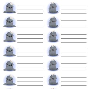 adressticker zeehond